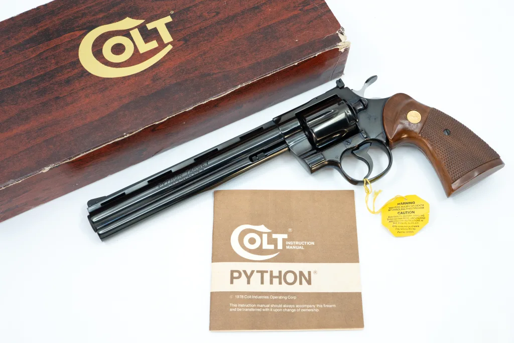 Colt Python Box and Revolver
