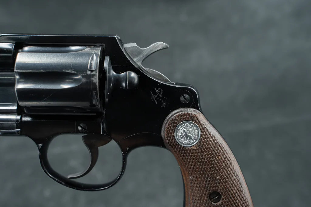 Rampant Colt Revolver