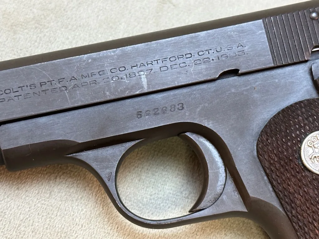 Colt M1903 WWII US Property