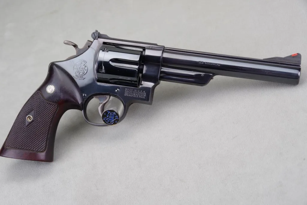 1957 Smith & Wesson revolver Pre Model 29 .44 Mag 6.5in